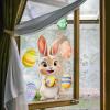 Easter Window Stickers 30 X 30 Cm, Double-Sided, Cute Spring Stickers view 3