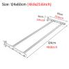 Wall-Mounted Yoga Ball Storage Rack 4896 for Exercise, Basketballs & Soccer Balls, Home Gym, Stylish White Design (124 cm), Space-Saving Solution view 2