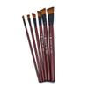 Nylon Paintbrush Set with Wooden Handle, 6 Pieces view 1