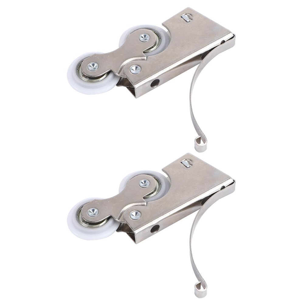 608 Double Sliding Door Rollers, Quiet Replacement Rollers for Cabinet Doors