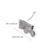 608 Double Sliding Door Rollers, Quiet Replacement Rollers for Cabinet Doors view 2