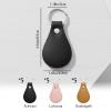 15-Piece PU Leather Keychain Blanks view 2