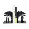 Decorative Metal Bookends, 1 Pair view 1