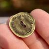Dianzan Round Metal Buttons, 10 Pieces, Vintage Sewing Buttons view 4