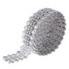 4.5m Rhinestone Chain with Crystal Flowers view 3