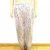 2026 Kids' Sequin Harem Pants for Jazz, Hip-Hop and Street Dance, Silver, Ages 9–10 view 2