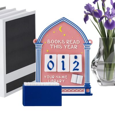 Books Read Counter with Number Cards