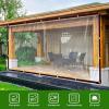 Transparent PE Tarp with Eyelets, 160 x 235 cm, UV-Resistant, Weatherproof view 2