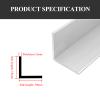 6063 Aluminum Angle, 15 x 20 x 2 mm / 15 x 30 x 3 mm, 1 Piece, 500 mm Long for DIY and Construction (15 x 30 x 3 x 500 mm) view 2