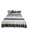 ERHTGUO Floral Ruffled Bed Skirt/Bedspread, 1-Piece, H, Single 120 x 200 cm view 1