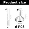 Mini Funnel Set, Stainless Steel view 2