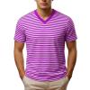 QinMMSPORTS Unisex Red and White Striped Shirt view 1