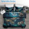 GEDAEUBA 4-Season Quilt 200 x 200 cm, Jungle Wild Animals, with 2 Pillowcases view 4