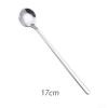 Long Handle Teaspoons, Set of 6, for Mixing Hot and Cold Drinks view 2