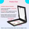 Durable Aluminum Roof Hatch, Rain-Resistant Attic Access Door, 50 x 50 cm (55 x 80 cm) view 2