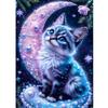 QQYRHN 5D Fantasy Cat Diamond Painting Kit view 1