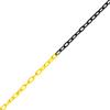 K.57 Barrier Chain, Yellow/Black, Plastic, 10 mm, 1 m per Order Unit view 1