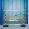 K.57 Barrier Chain, Yellow/Black, Plastic, 10 mm, 1 m per Order Unit view 3