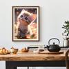 QQYRHN 5D Cute Cat Diamond Painting Kit view 3