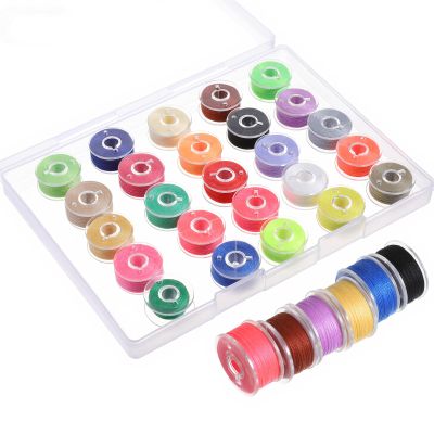 HJZHII 25-Piece Sewing Machine Bobbin Set