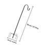 TOYANDONA 3-Piece Sturdy Metal Shepherd Hooks, 96 cm, for Flower Baskets, Bird Feeders and Outdoor Decor view 2