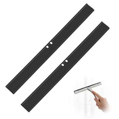 2-Pack Replacement Rubber Squeegee Blades, 25cm