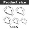 5-Piece Heart Cookie Cutter Set view 2