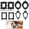 Ouligay 8-Pack Mini Vintage Picture Frames view 1