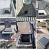 Durable Lockable Steel Roof Hatch, 55.9 x 76.2 cm Interior view 2