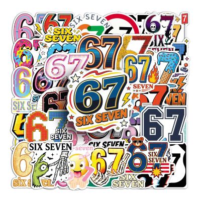 50 Pack 67 Theme Meme Stickers