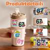 50 Pack 67 Theme Meme Stickers view 2