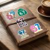 50 Pack 67 Theme Meme Stickers view 3