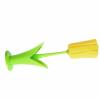 BRRNOO Wine Glass Cleaning Brush, Sponge Brush with Handle, 2 Pieces, Long Handle for Cups and Bottles (Yellow) view 3