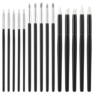 Silicone Brush Set, 15 Pieces for Painting and Crafting