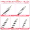 Silicone Brush Set, 15 Pieces for Painting and Crafting view 4