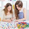 156 Pcs Glitter Foam Letter Stickers view 2