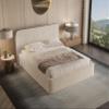 Chilly Möbel Design Sandy Upholstered Bed, 180 x 200 cm, Beige view 4