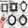 Ouligay 5-Pack Mini Vintage Picture Frames view 2