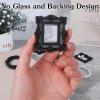 Ouligay 5-Pack Mini Vintage Picture Frames view 4