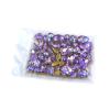 SDGBCXD Sew-On Glass Crystal Rhinestones, Gold Base, Multicolor, Mixed Shapes, 5-Pack (Crystal Purple AB1) view 1