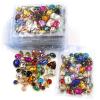 SDGBCXD Sew-On Glass Crystal Rhinestones, Gold Base, Multicolor, Mixed Shapes, 5-Pack (Crystal Purple AB1) view 4