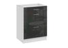 roe furniture 60 cm Kitchen Base Cabinet with 3 Drawers view 1