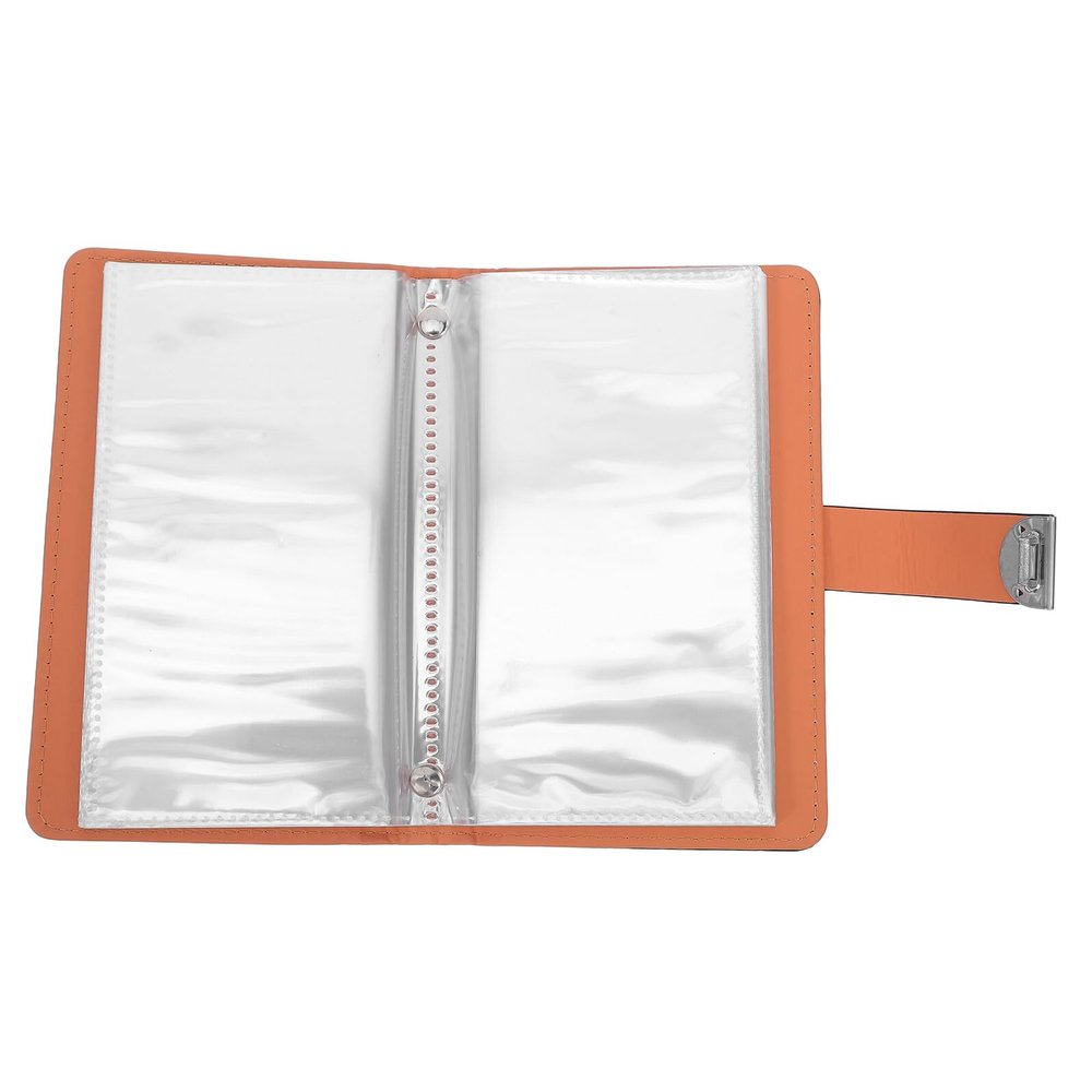 Lockable Savings Book with Combination Lock, PU, 100 Envelopes