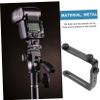 Toddmomy Non-Slip Multidirectional Metal L-Bracket for DSLR Cameras and Flash Accessories view 3