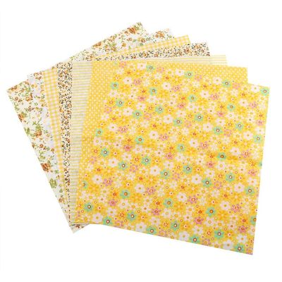 Riuulity 25 X 25 Cm Cotton Fabric Set, 7 Pieces