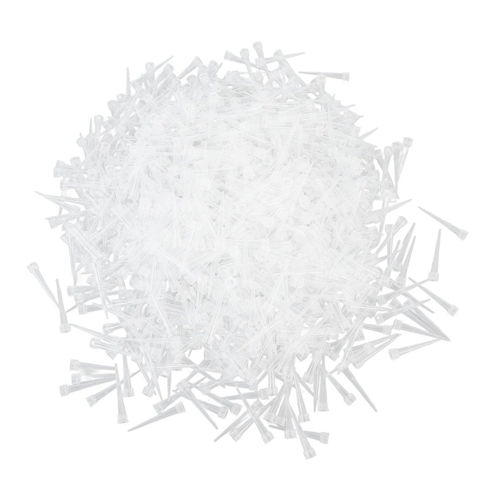 FILFEEL 1000-Pack 10 L Universal Plastic Pipette Tips for Laboratories, Plant Research & DIY Projects—Precise, Sterile, and Compatible