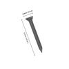 Tofficu Shoe Nails, 500 g, Black Iron Nails for Leather and Sole Repair view 2
