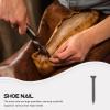 Tofficu Shoe Nails, 500 g, Black Iron Nails for Leather and Sole Repair view 3