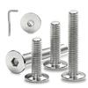 Ezitruz M8 x 45 mm Flat-Head Socket Screws, Stainless Steel A2/V2A, 12-Pack view 1