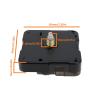 Briny River 2-Piece Quartz Clock Movement Replacement, 6168, 5.60 x 5.60 x 1.60 cm view 4